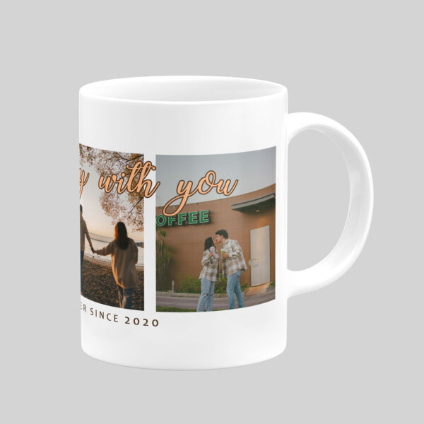 Wild N Indian Personalized Mug for Couple WM3003-AC